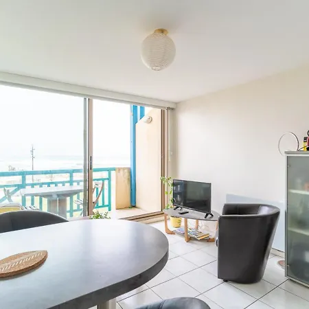 Duplex A Pour 7 Pers, Parking, Face Ocean, Classe 3 Etoiles - Fr-1-50-92 미미장플라즈
